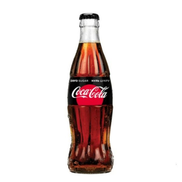 COCA COLA ZERO 250ML GLASS